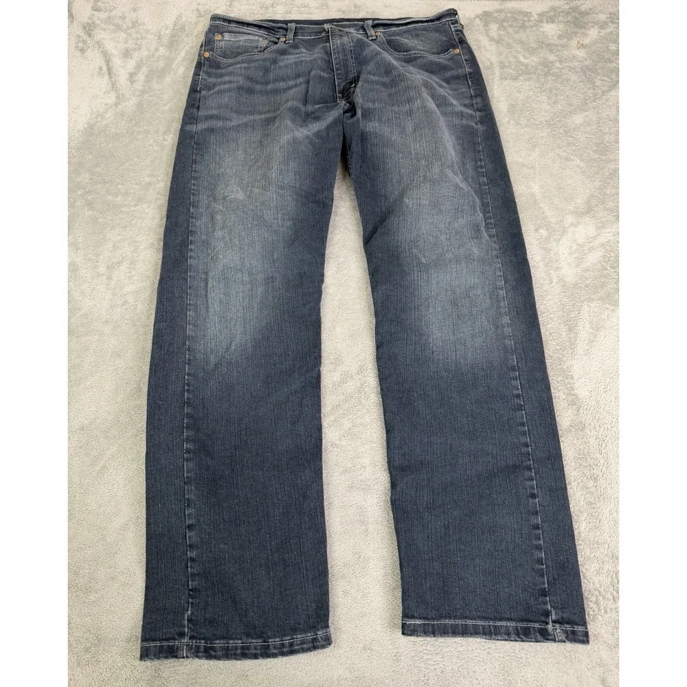 Vintage Y2K Levi's 505 Regular Fit Straight Jeans Men's Size 36X30 Blue